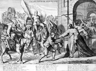 Le Retour de Gonnesse, April 1649